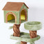 104CM 4 Levels Cat Toy Tower Tree Tower Condo Furniture