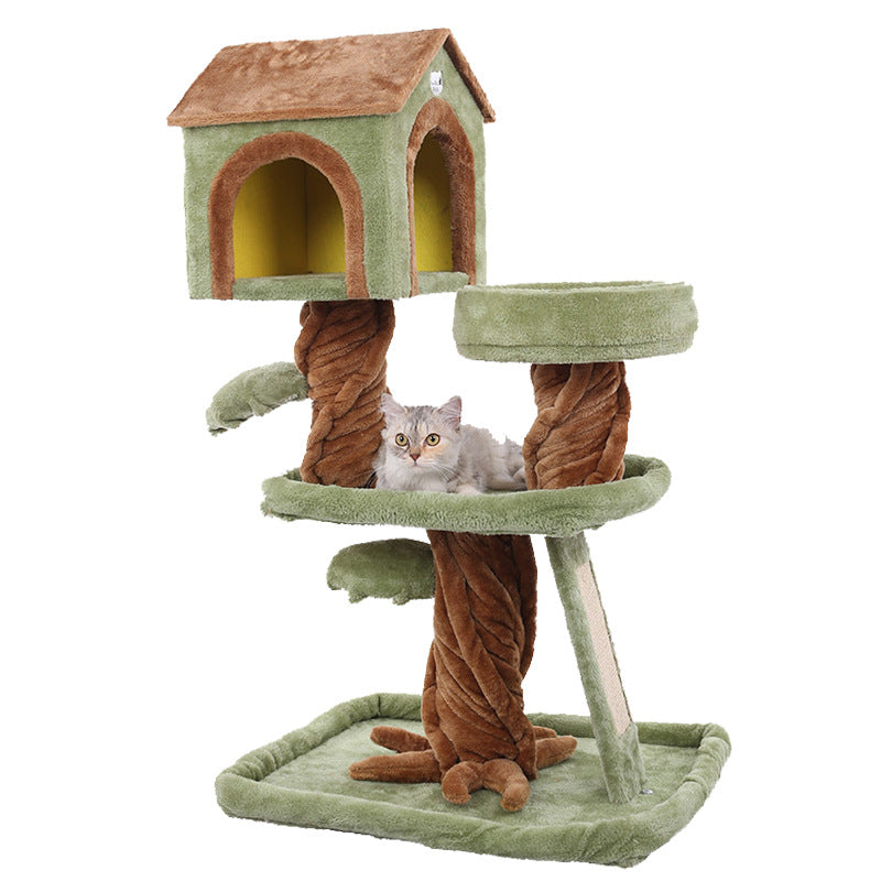 104CM 4 Levels Cat Toy Tower Tree Tower Condo Furniture