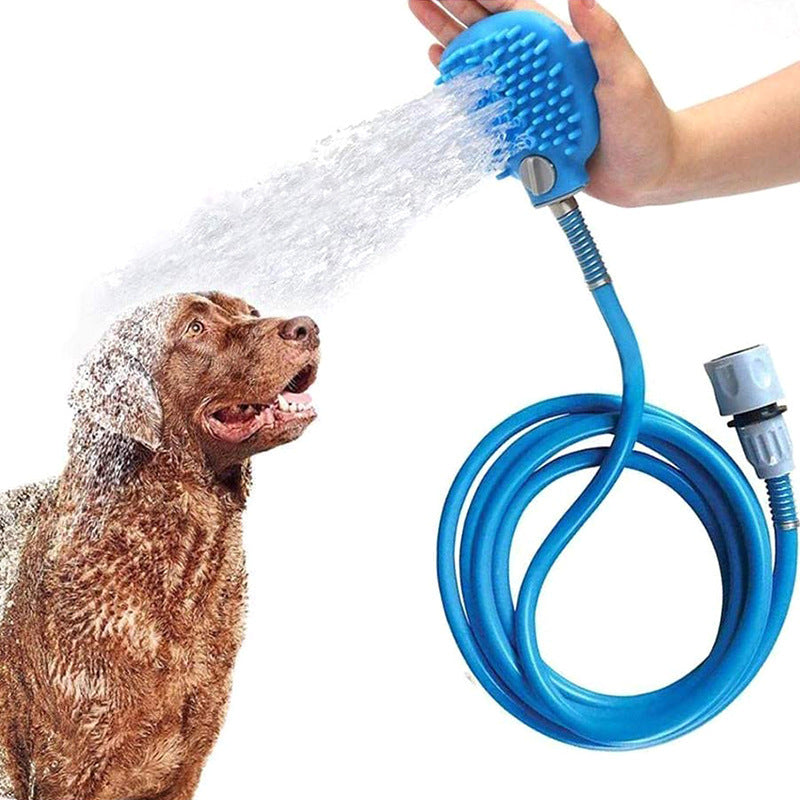 Pet Bath Tool Shower Head for Dogs with Brush