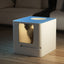 Cat Litter Box with Top Exit and Drawers