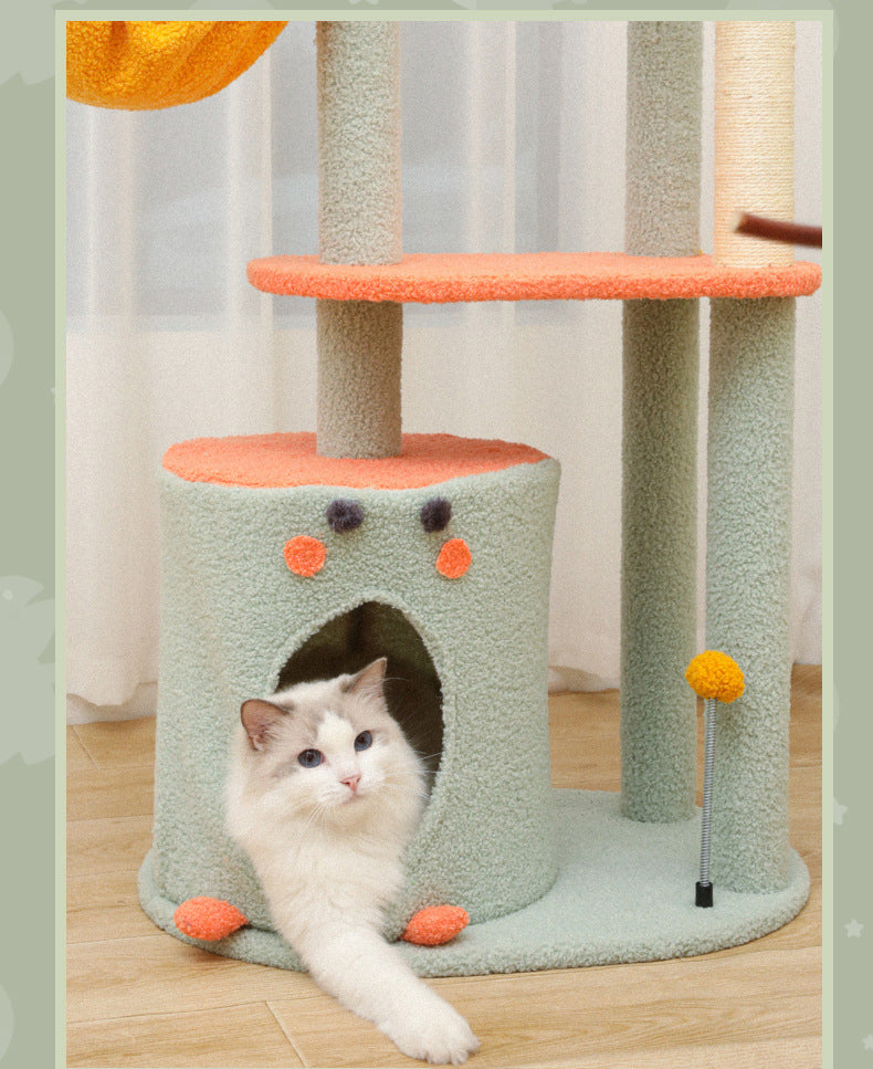 143cm Dinosaur Cat Condo Cat Tree