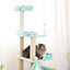 150cm Cat Tree for Large Cats, Colorful Cats Tower Condo