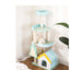 150cm Cat Tree for Large Cats, Colorful Cats Tower Condo