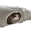 Foldable Cat Tunnel Peep Hole Suede Fabric Cat Toy Supplies Play