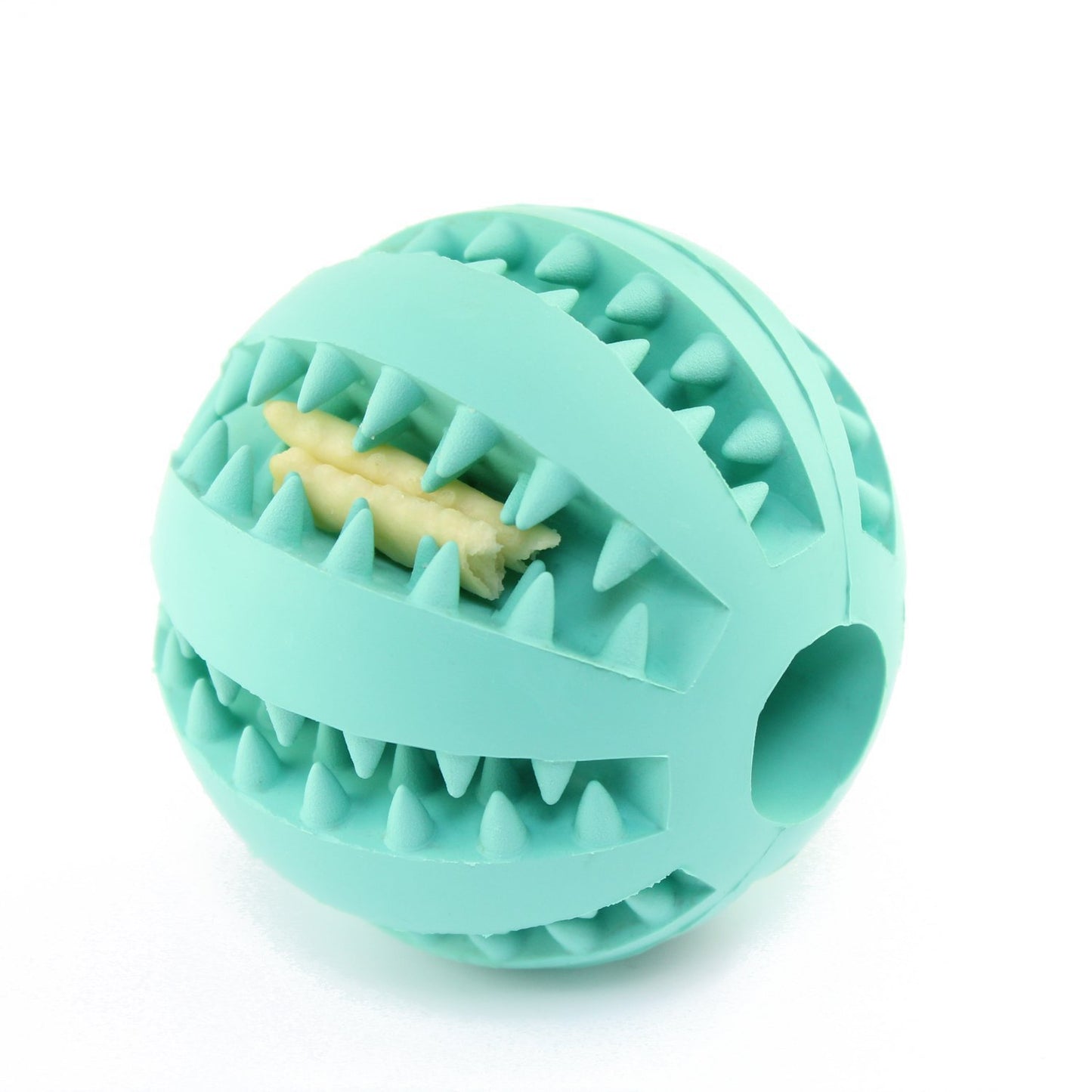 Chewy Rubber Treat Ball for Dogs