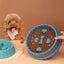 Slow Feeder Small Dog Bowls Non-Slip Puzzle Bowl Feeder