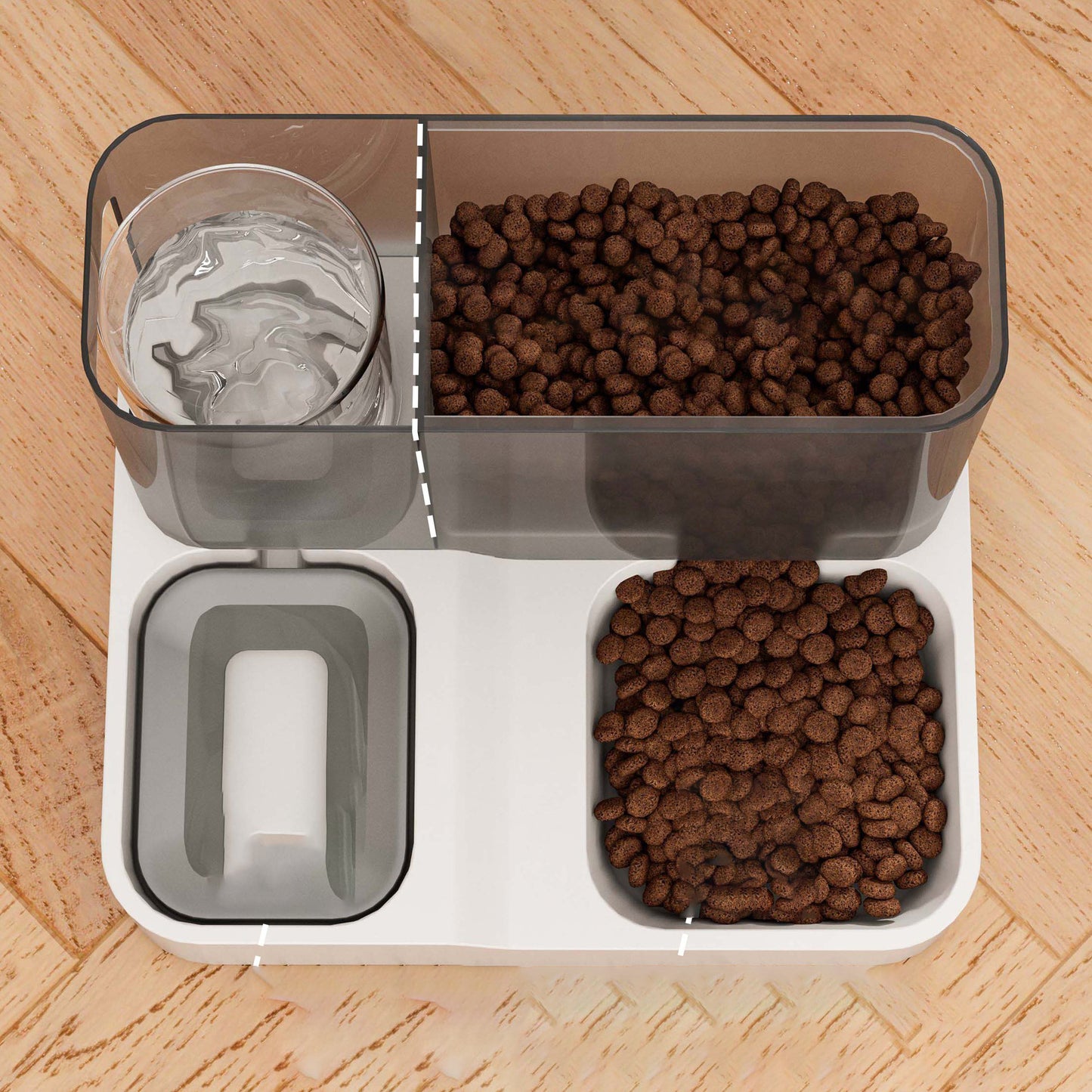 Dog cat Bowl, Automatic pet feeders and Water Fountain