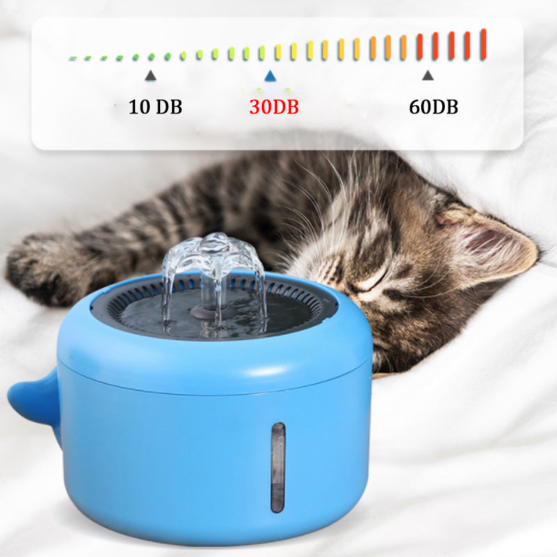 Pet Water Dispenser Auto Induction Leak-proof Fountain Dog Water Dispenser