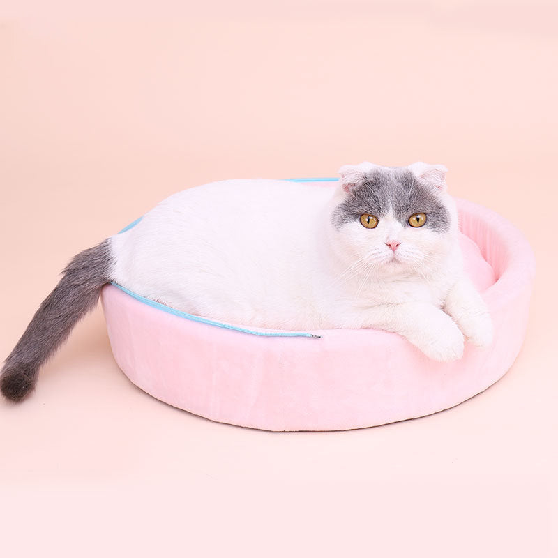 RAINBOW CAT BED