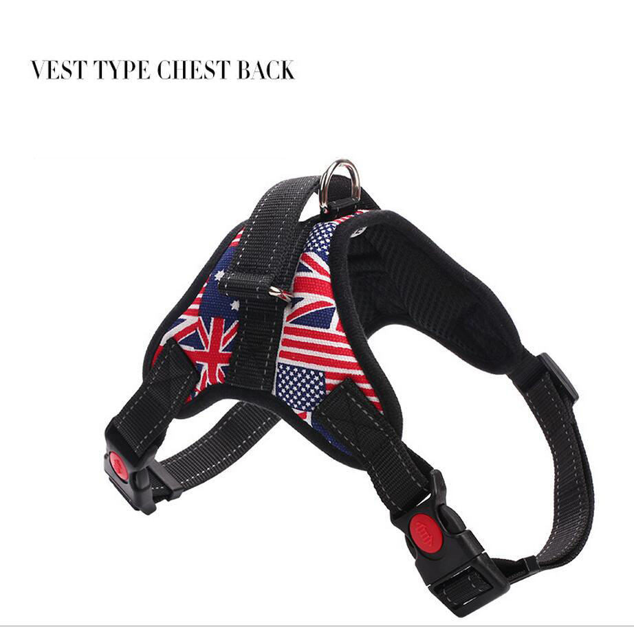 Dog Chain Explosion-Proof Breasted Strap For Walking Dog Leash